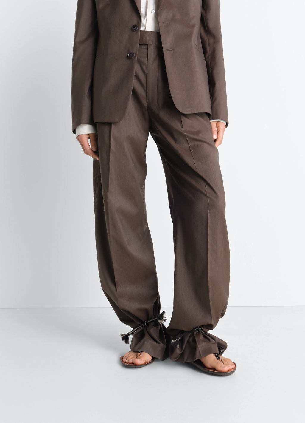 Sandales vibram en cuir