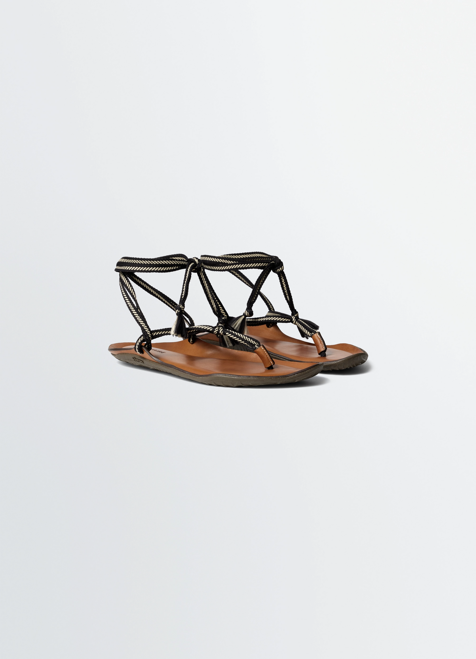 Vibram sandals in leather