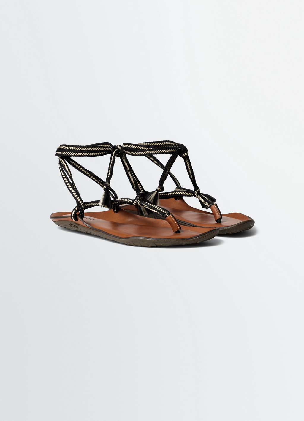 Vibram sandals in leather