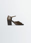 ABSATZ-SANDALEN AUS GLÄNZENDEM LEDER