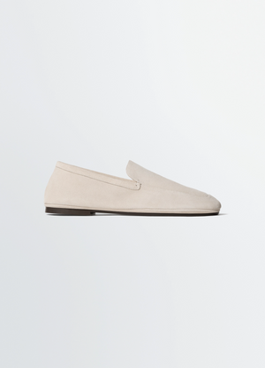 Outdoor slippers in suede leather