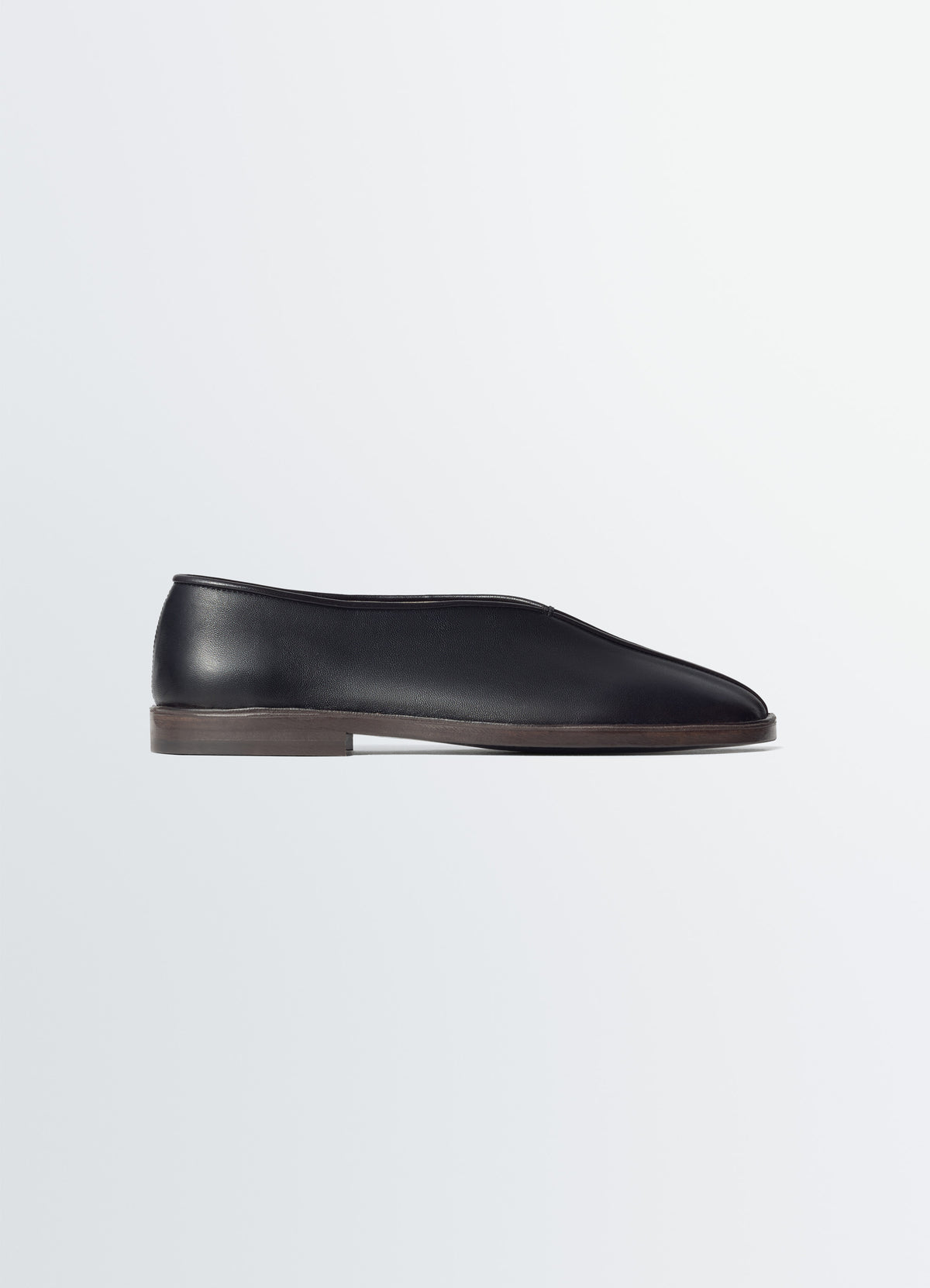 Lemaire FLAT PIPED SLIPPERS IN LEATHER