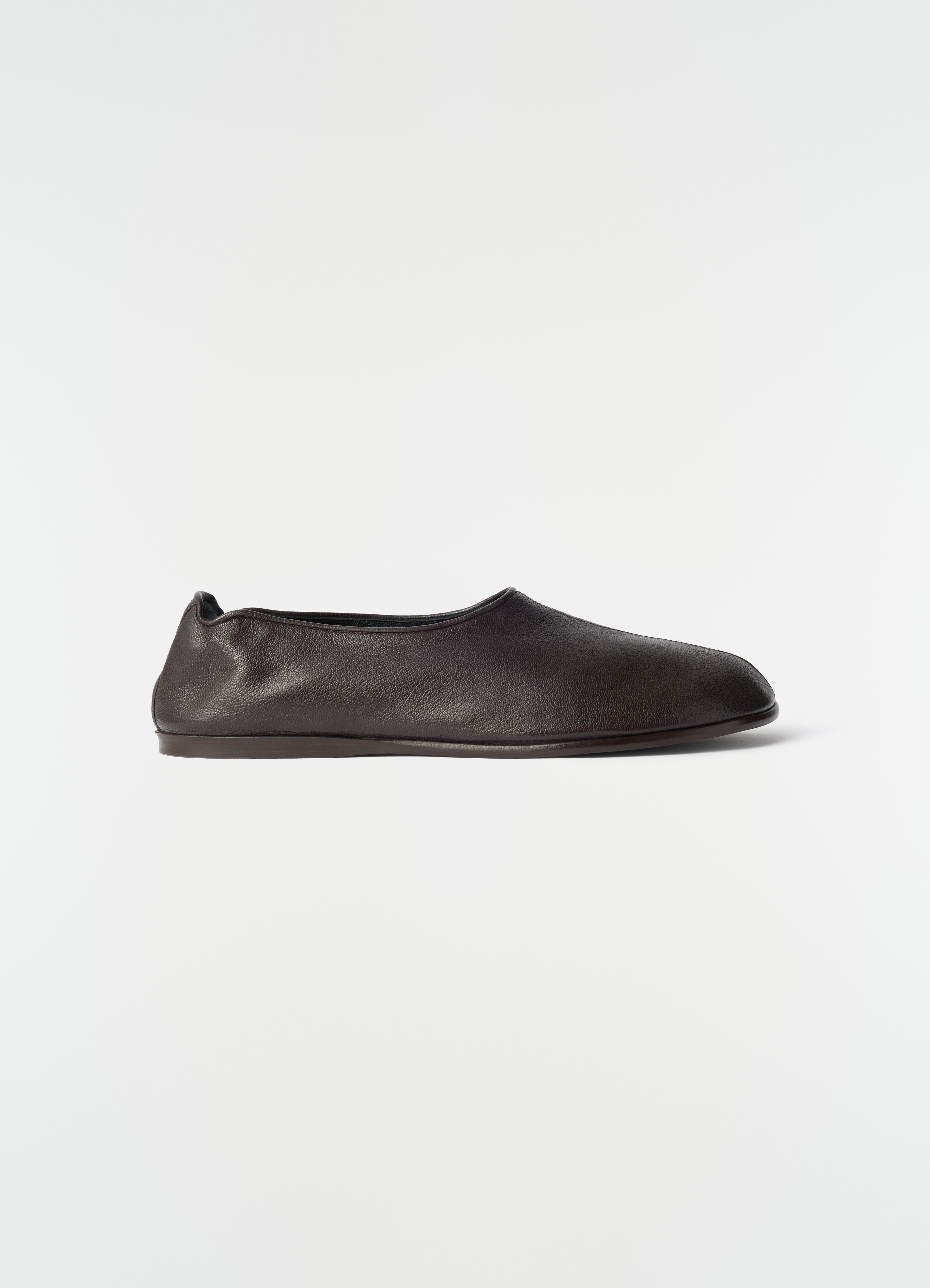 SOCK SLIP-ONS IN GOAT LEATHER