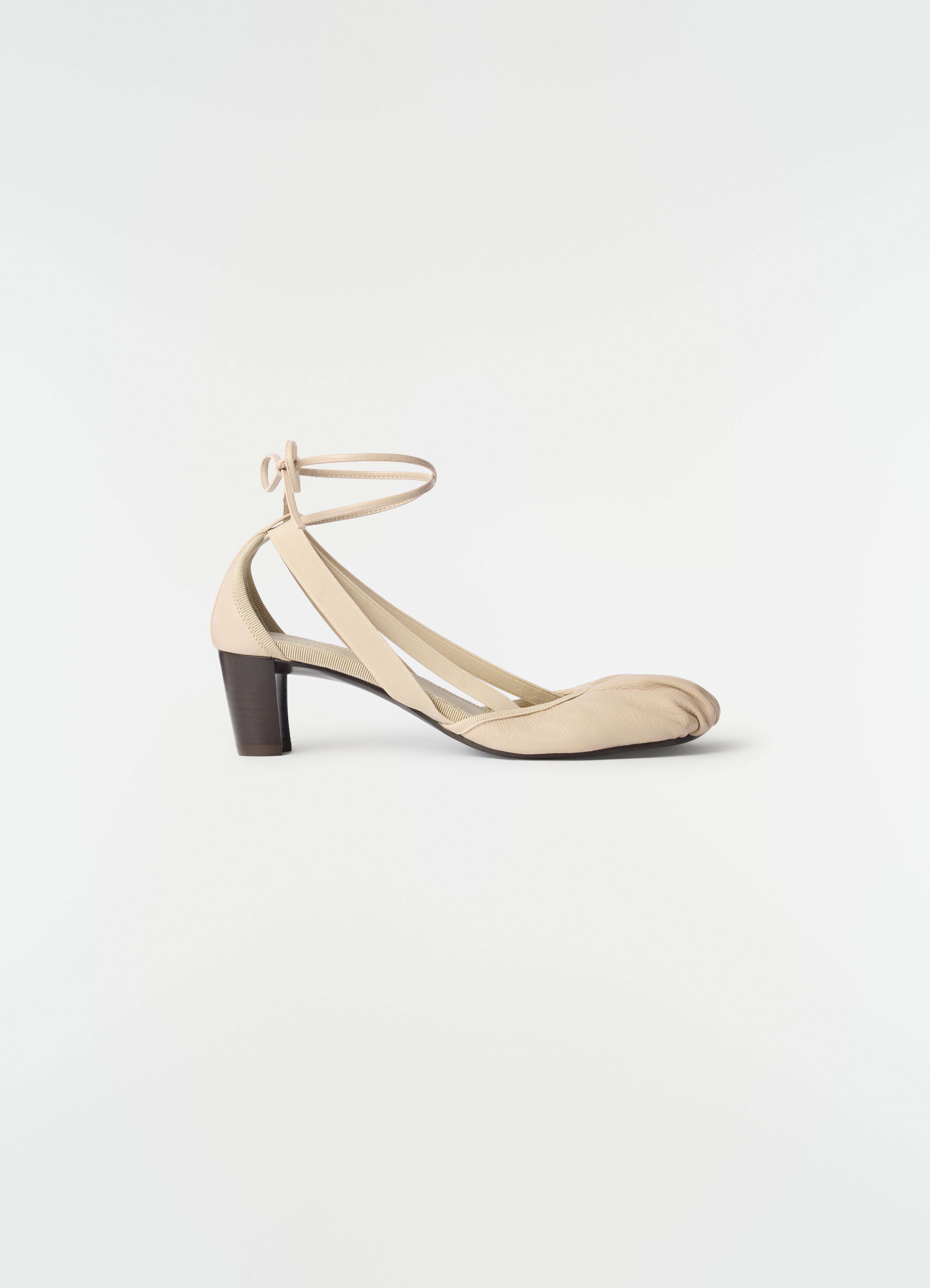 BALLERINES À TALONS 55 MM PEDILLE EN CUIR DE CHÈVRE