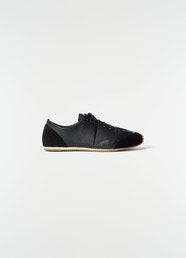GUMMY GRIPS SNEAKERS IN MIXED LEATHERS