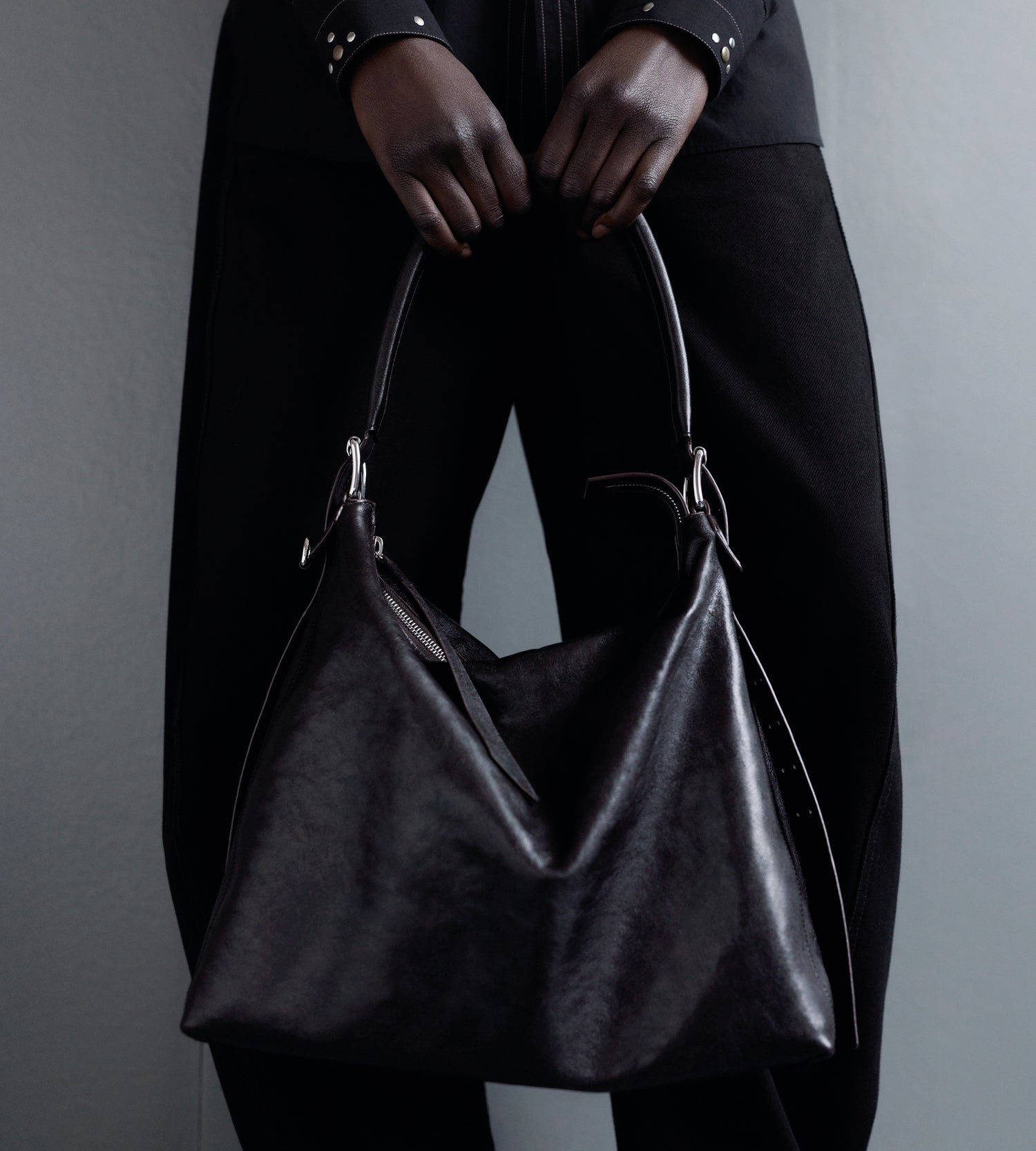 THE SMALL BELTED HOBO BAG