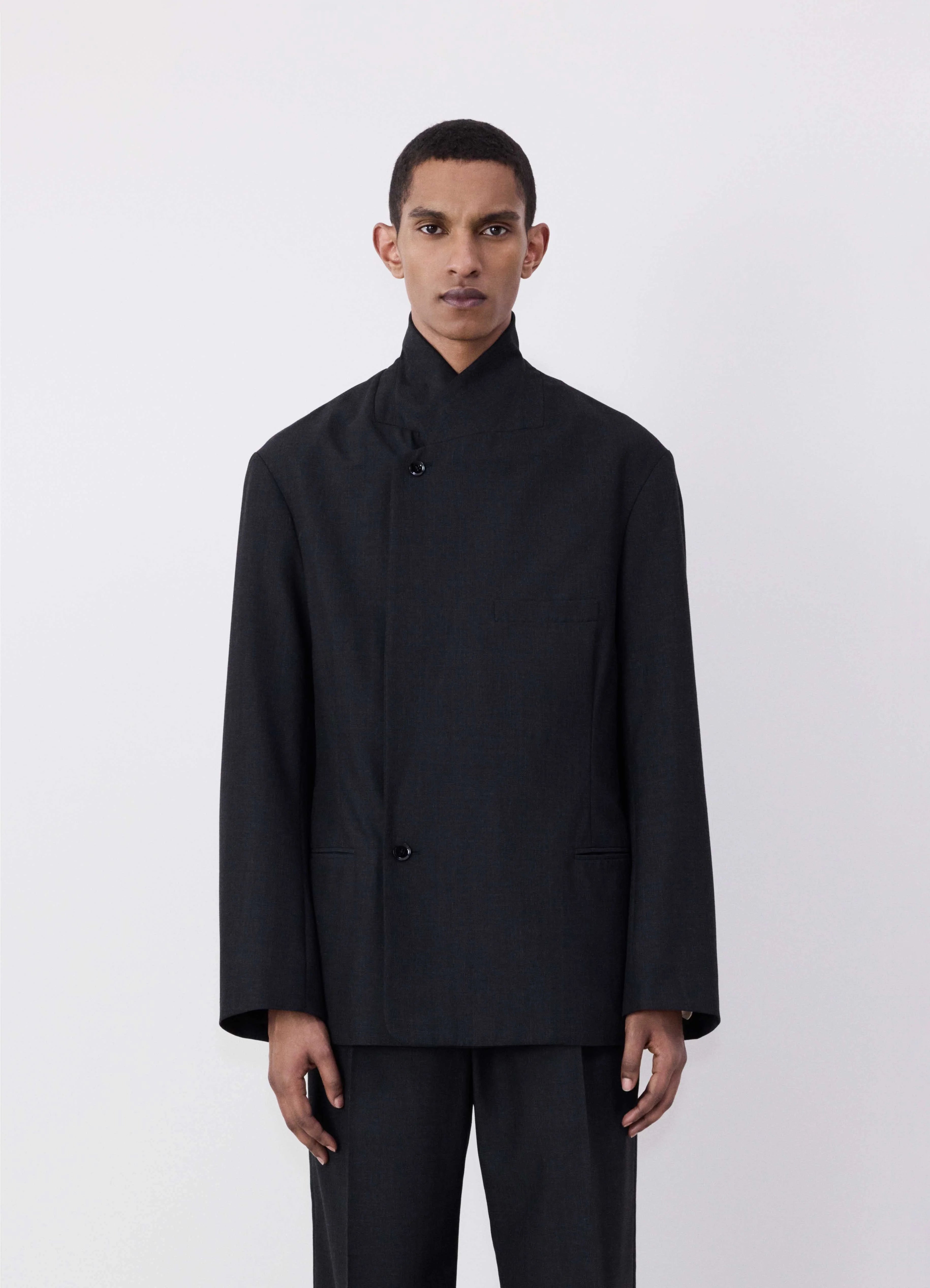 Caviar Maxi Double Breasted Jacket LEMAIRE