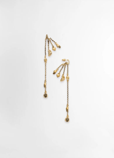 christophe lemaire BOUCLES D'OREILLES ESTAMPE