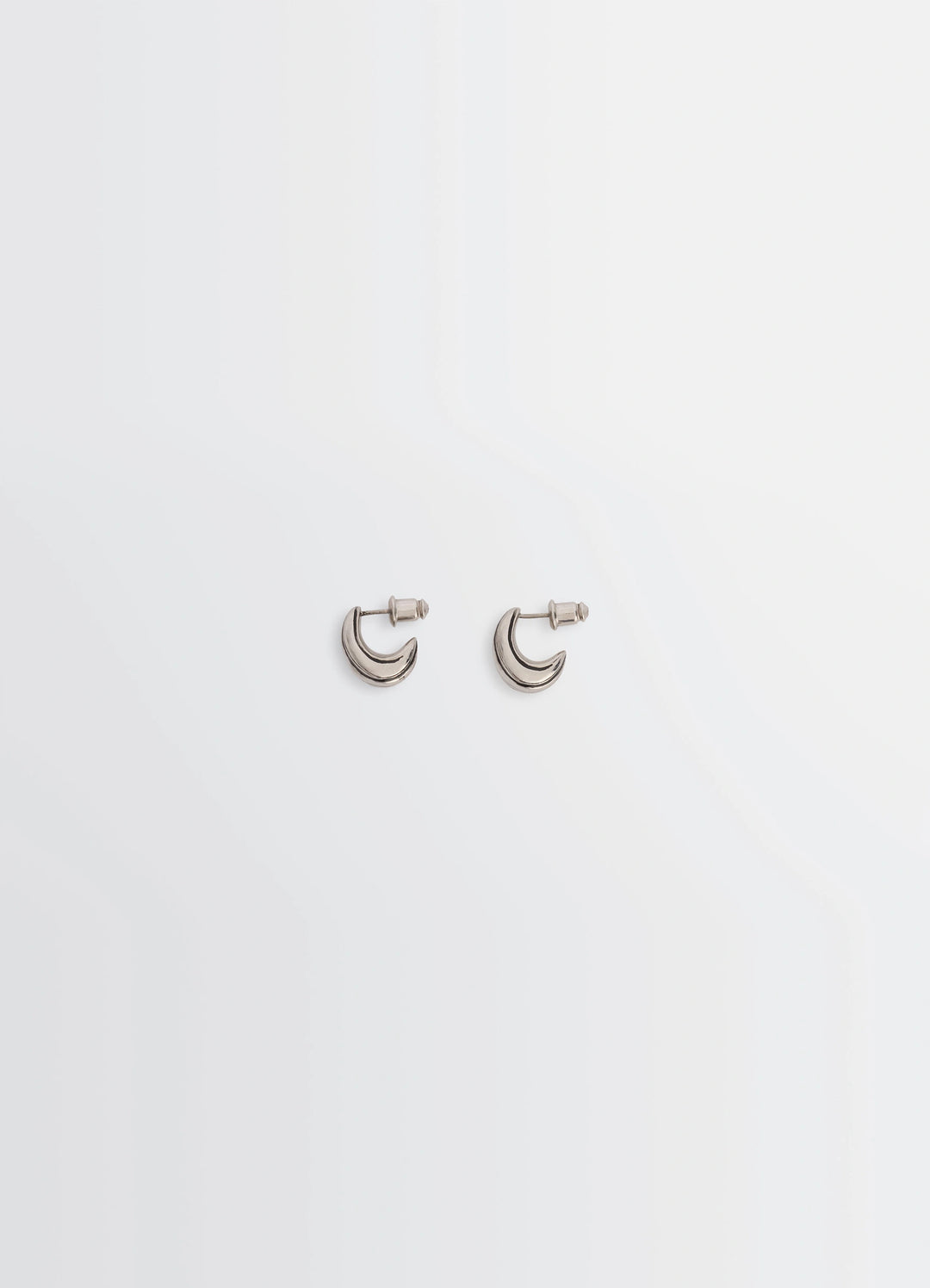 Girasol Earrings in Silver-plated Brass, product shot, Front View Enamel Details