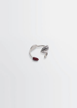 GIRASOL RING - Silver - Brass - Women | LEMAIRE GIRASOL RING - Silver - Brass - Women | LEMAIRE