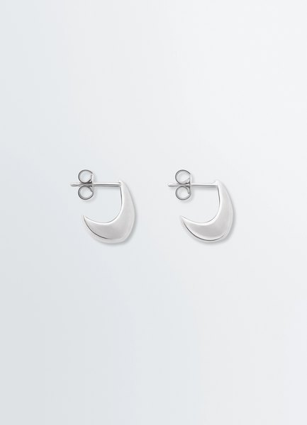 MICRO DROP EARRINGS IN SLIVER - Silver - Rhodium Silver - Unisex