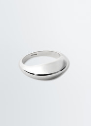CHUNKY DROP-RING AUS SILBER