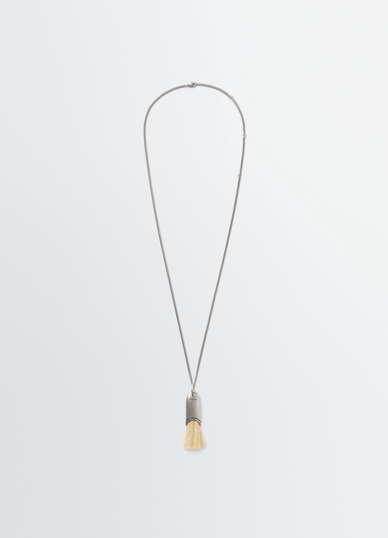 Personal brush necklace