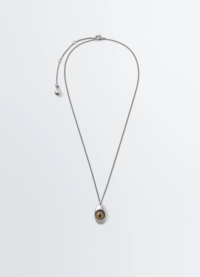 CAT EYE PENDANT NECKLACE