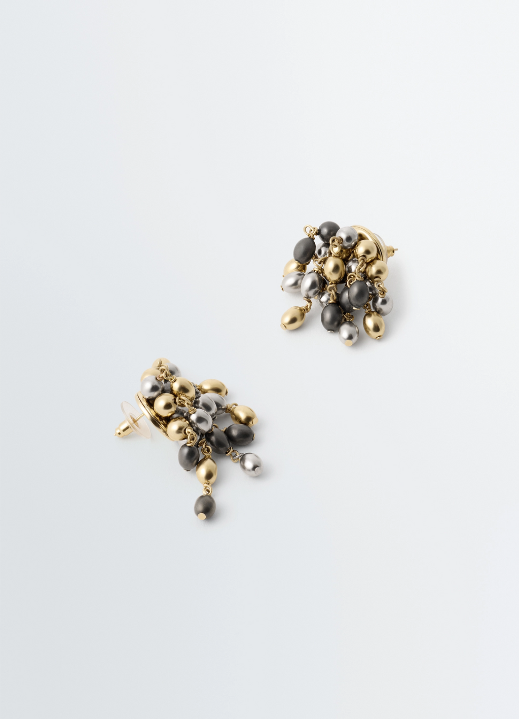 真鍮製シードイヤリング