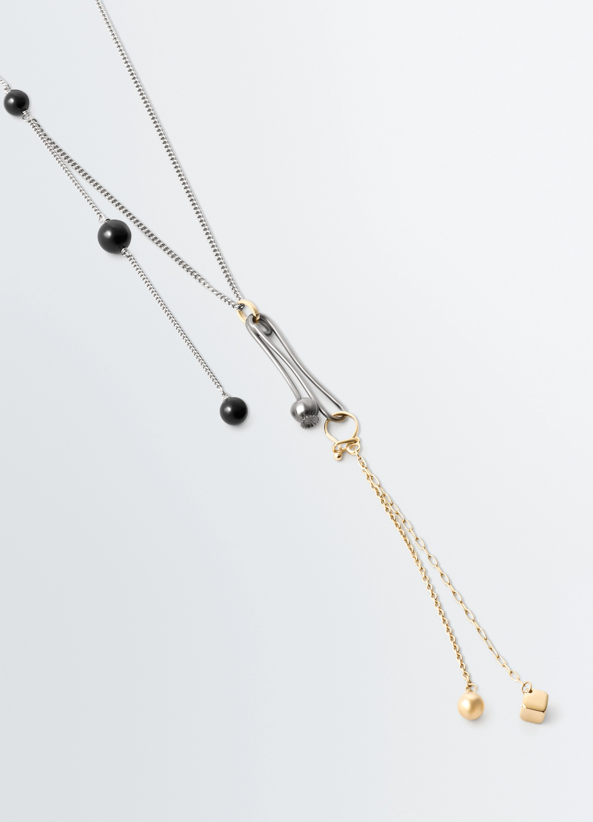 THISTLE NECKLACE - Multicolor - Brass - Unisex | LEMAIRE