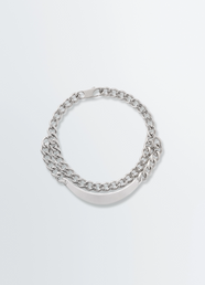 ID BRACELET M IN SILVER