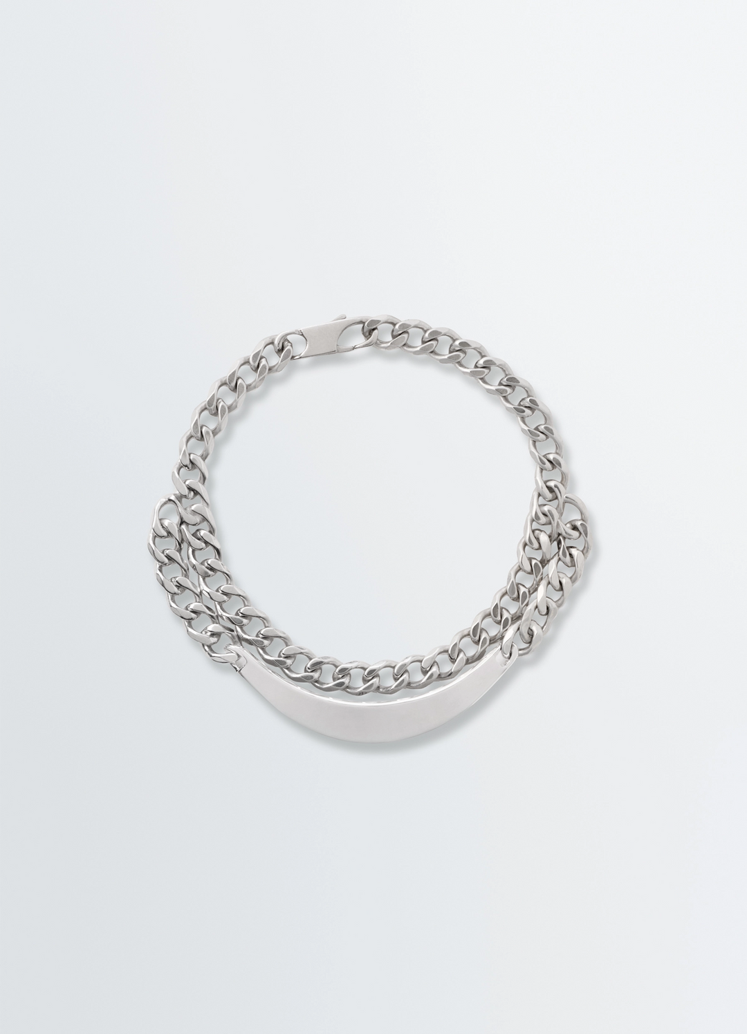 ID BRACELET M IN SILVER