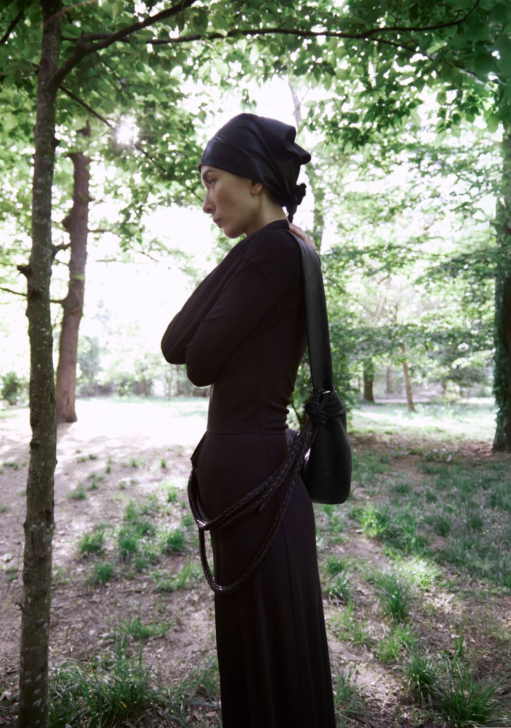 BRAID MEDIUM CROISSANT BAG