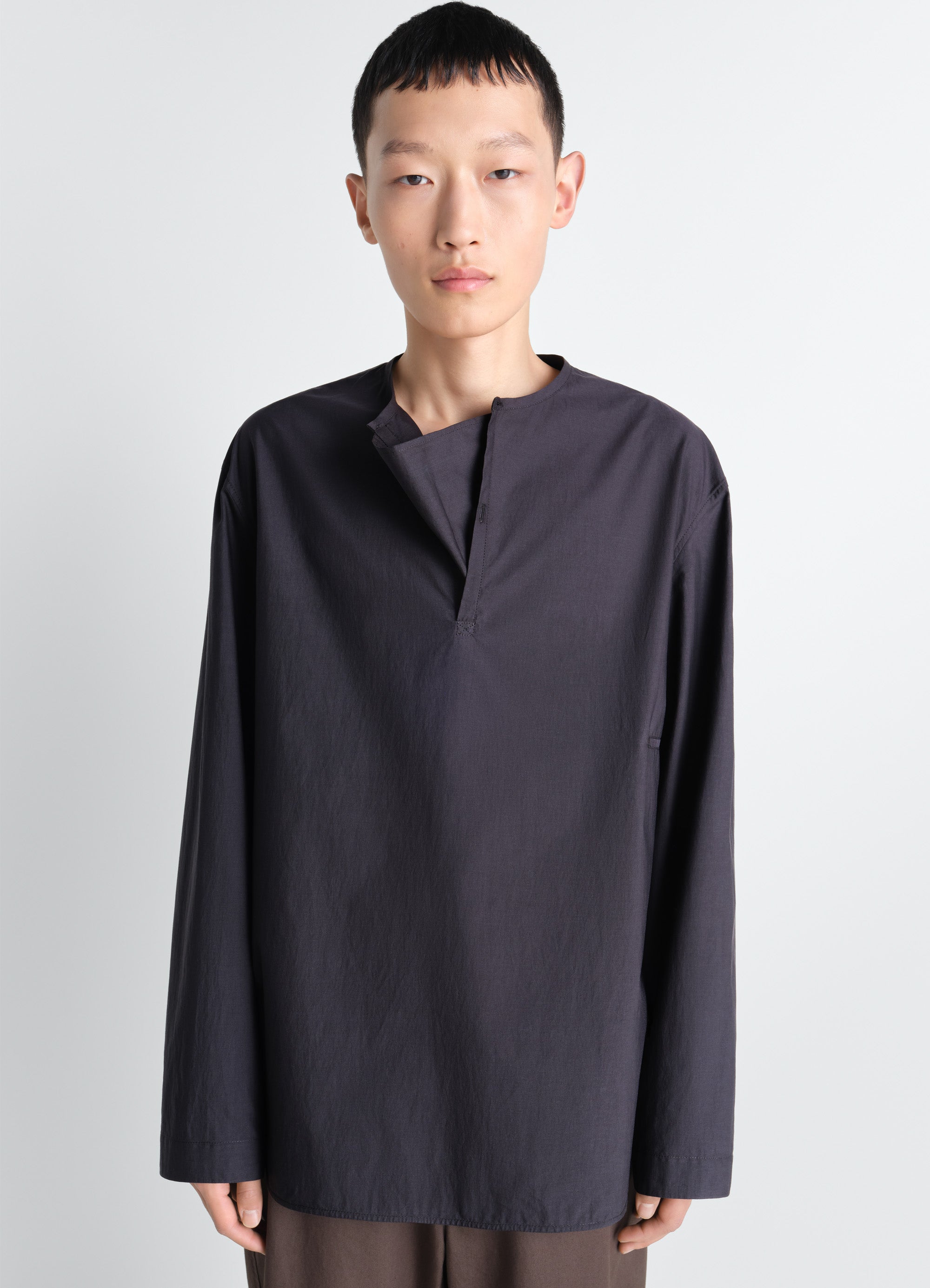 RIB TANK TOP IN COTTON JERSEY - Milk - Cotton Linen Rib Jersey