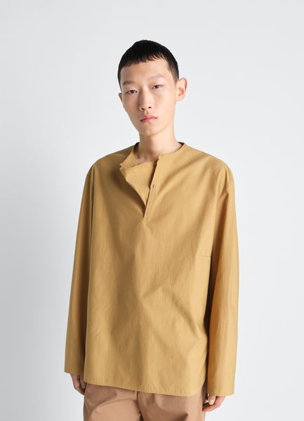 VAREUSE TOP IN WASHED COTTON SILK - Cumin - Washed Cotton Silk