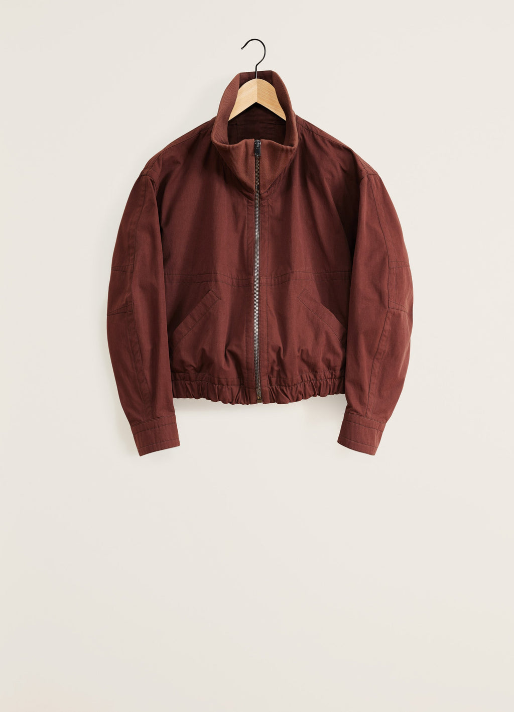 DOPPELLAGER-BLOUSON MIT RIPPEN