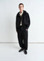 Parachute Blouson in Black VENTILE® Cotton, model shot, front view boxy oversized fit