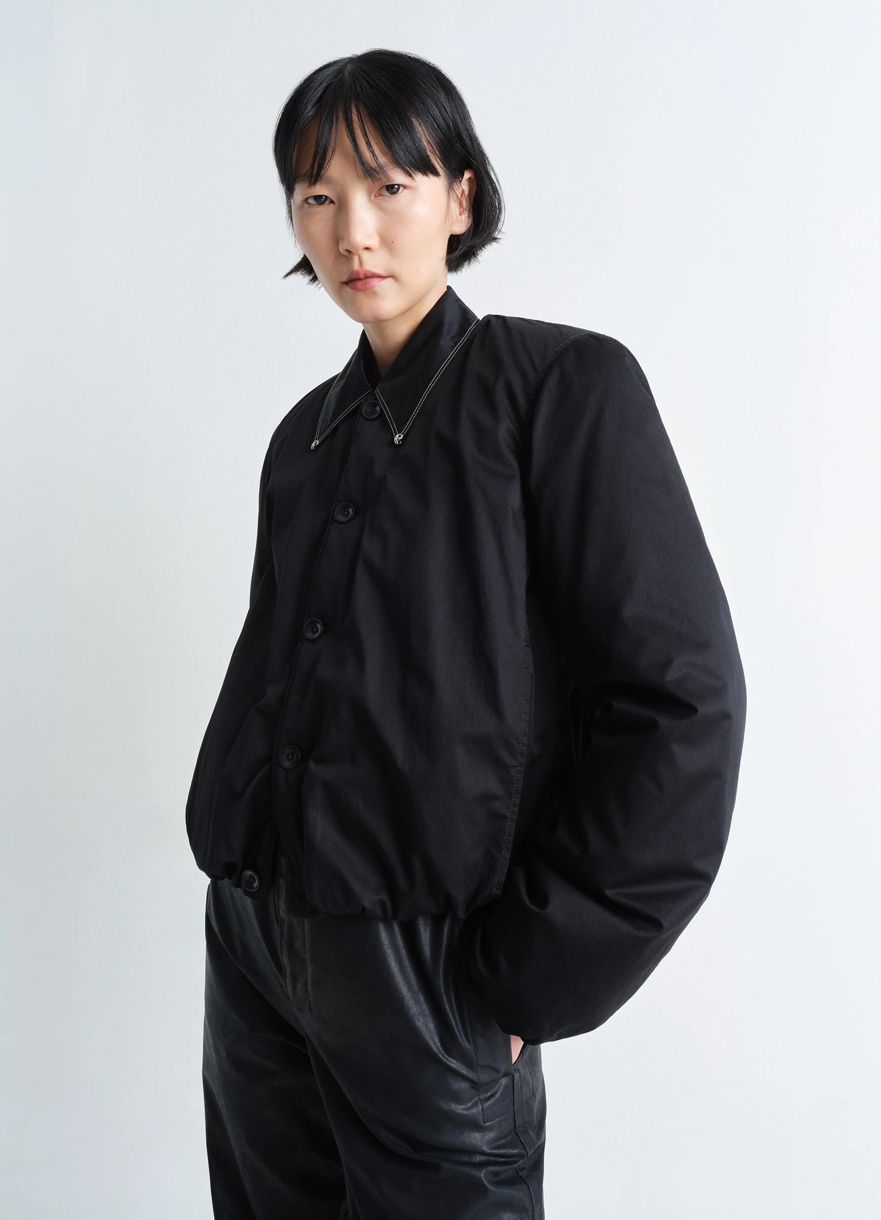 希少サイズ50 Lownn Quilted Shirt Coat 希少サイズ50 Lownn Quilted Shirt Coat