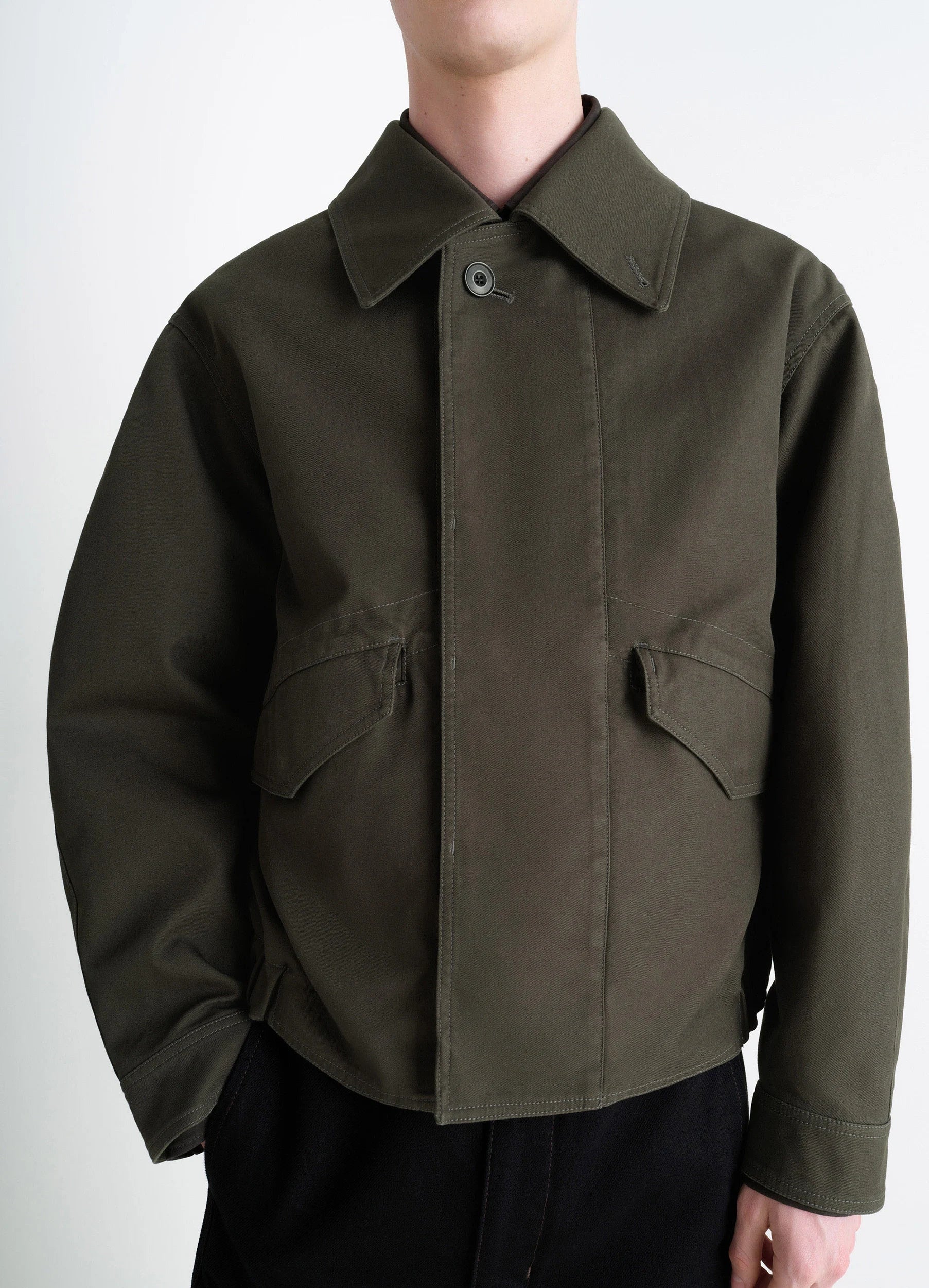 25ss Lemaire ボクシージャケットEspresso サイズS Namu Shop - Lemaire Boxy Jacket - Espresso