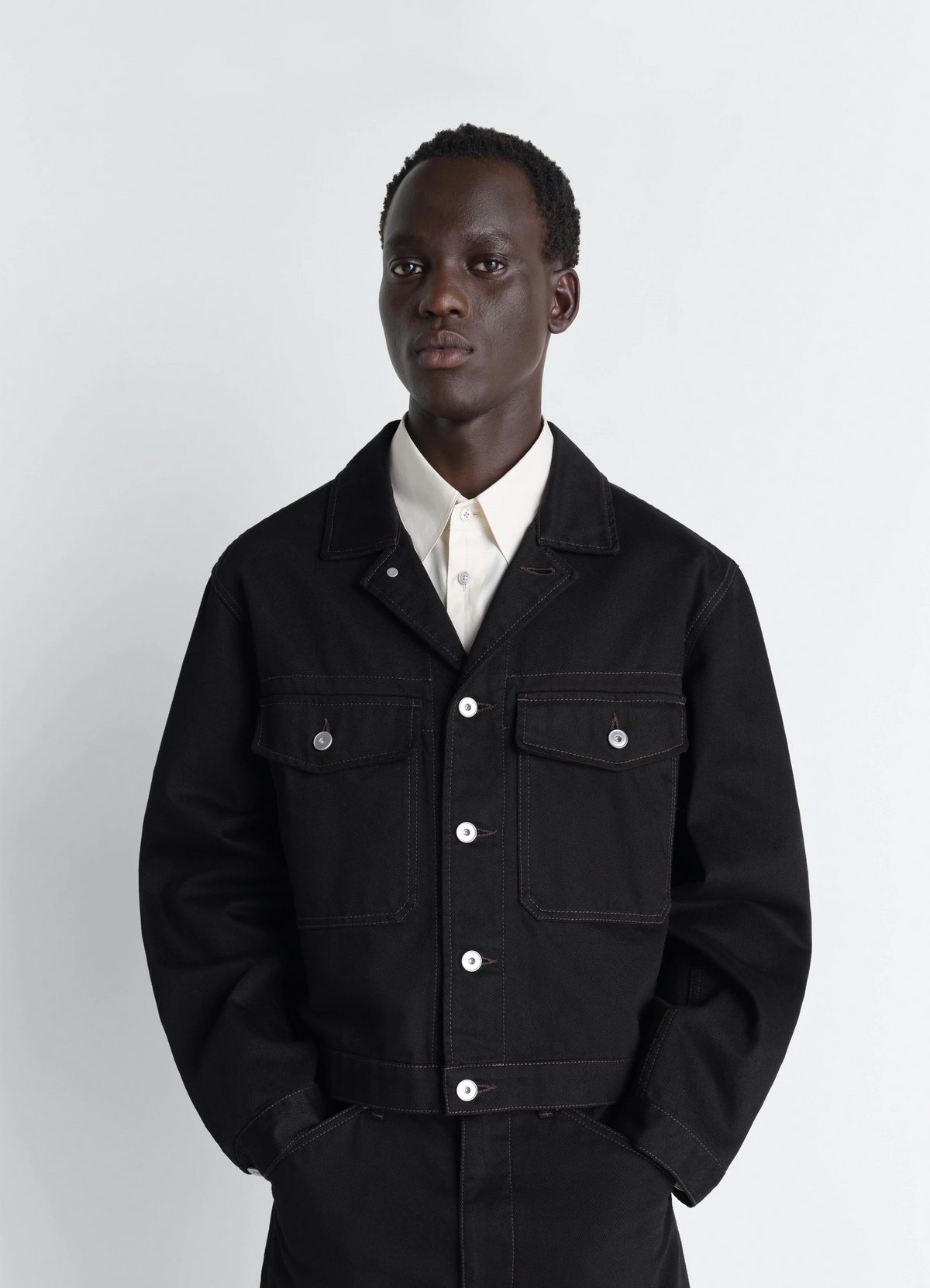 ジャケット・アウター lemaire TRUCKER JACKET 46 LEMAIRE - Men Trucker Jacket – Atelier New York