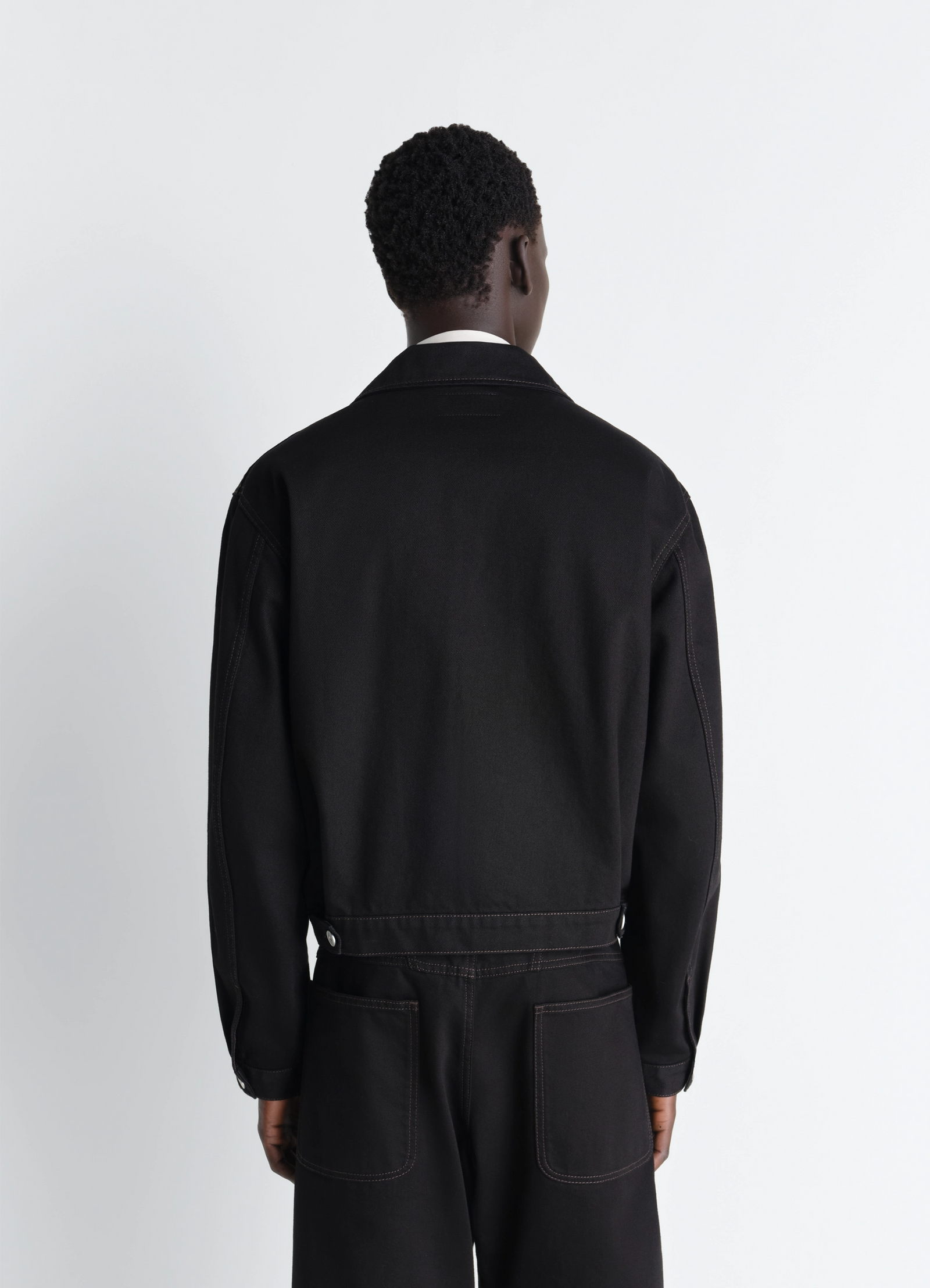 Trucker jacket in denim