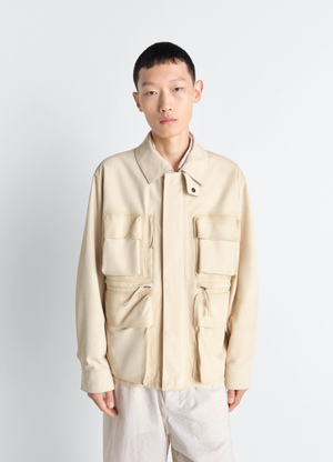 ヌバックレポータージャケット