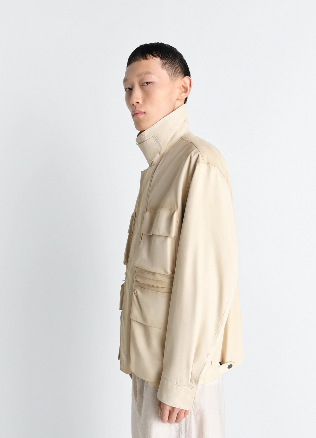 ヌバックレポータージャケット