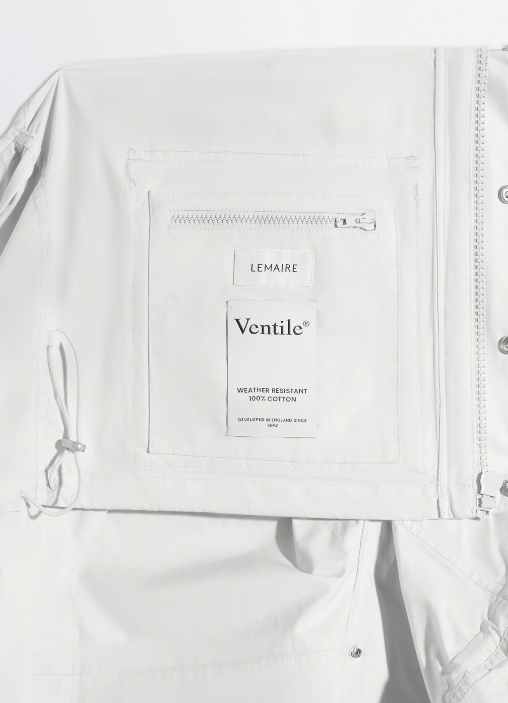 ベンタイル®コットン製ショートレインパーカー