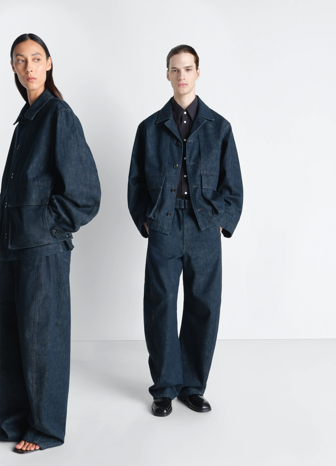 BOXY JACKET IN DENIM