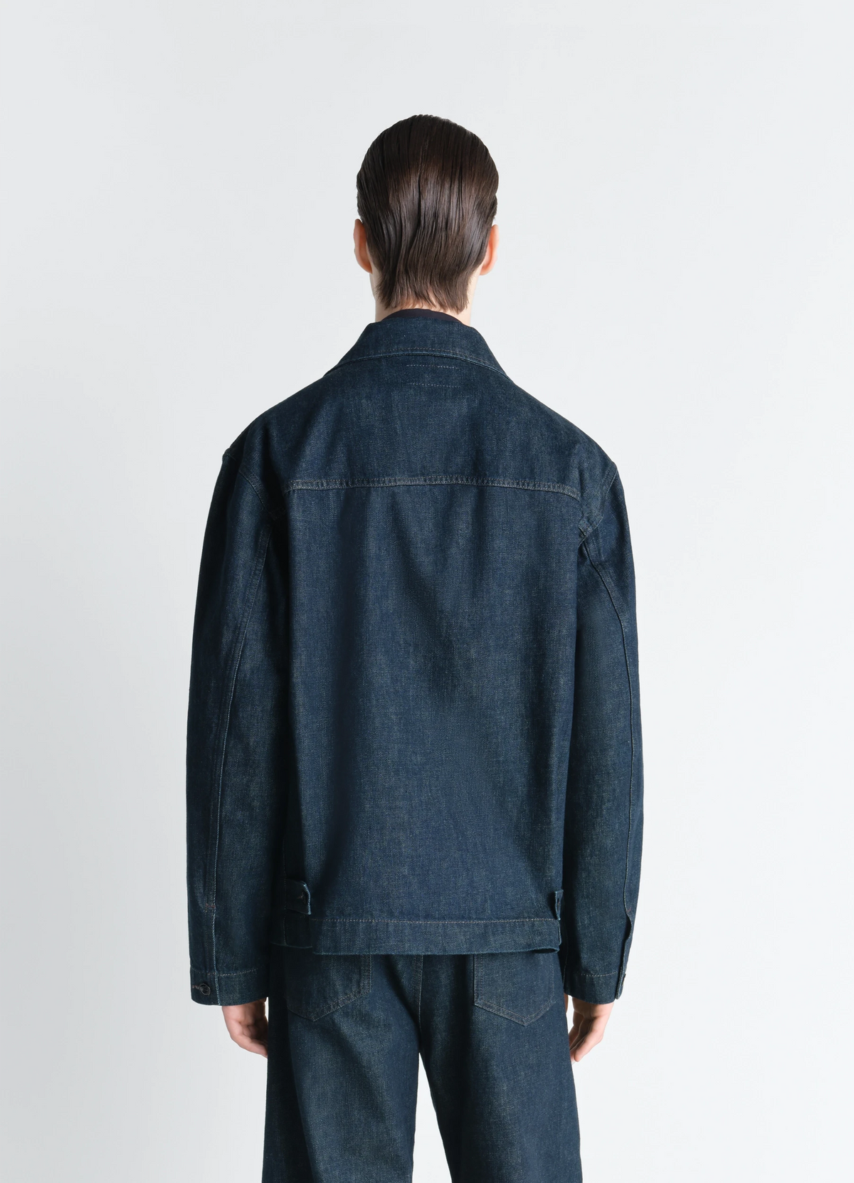 ボクシージャケット - Denim Indigo - ヘビーインディゴデニム - ユニ