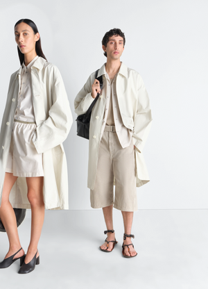 Car coat in ventile® cotton