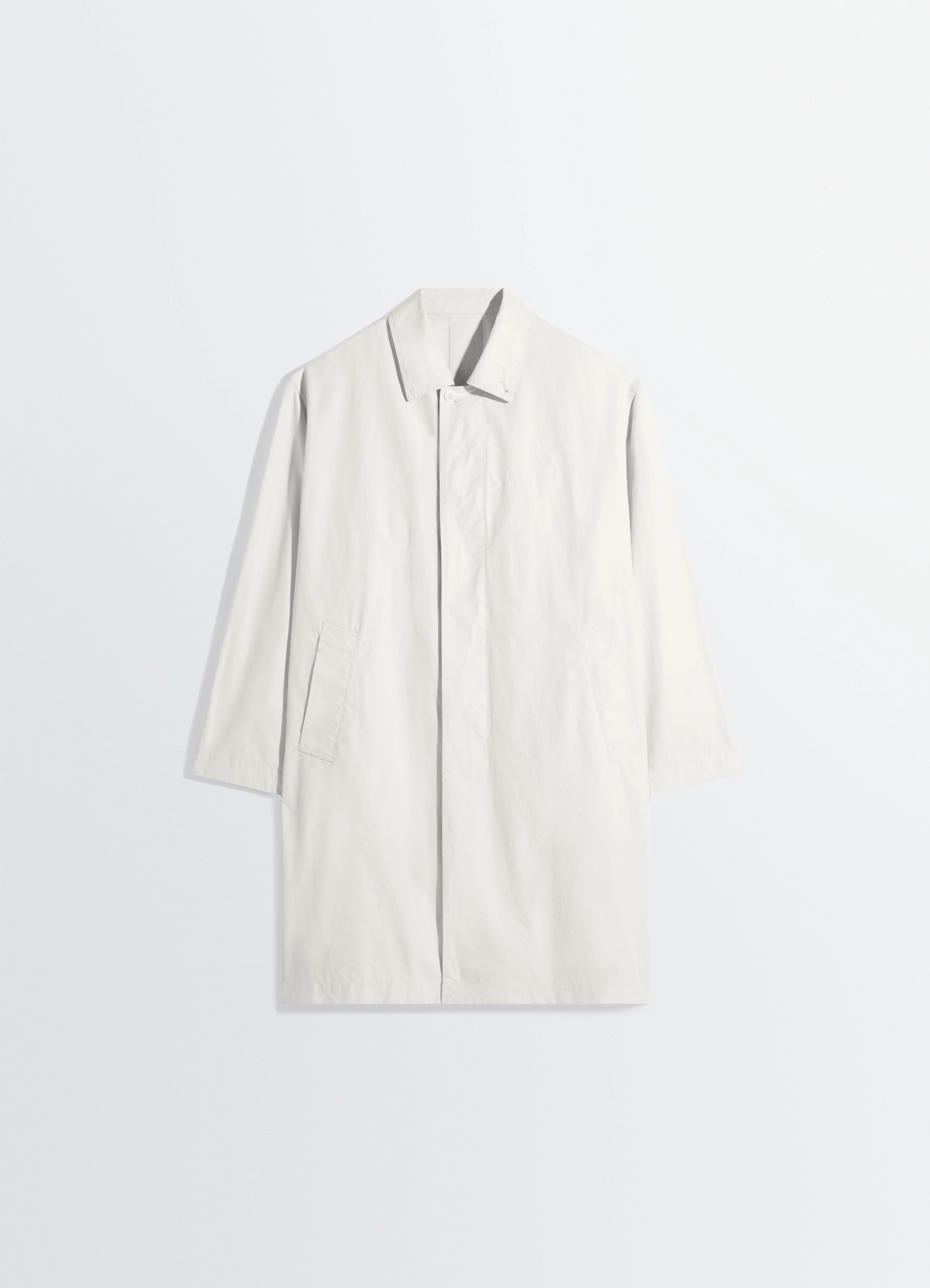 Car coat in ventile® cotton