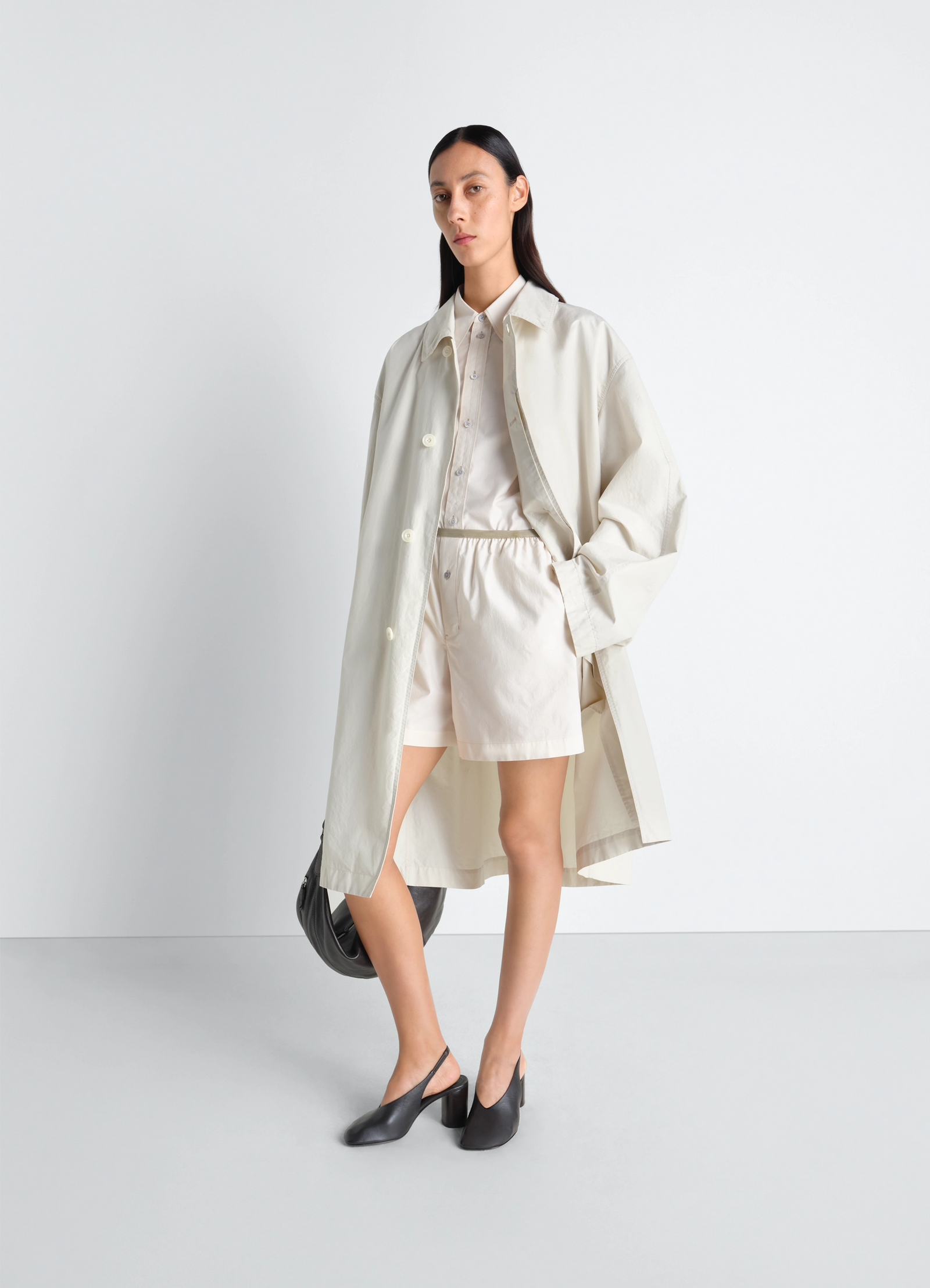 Car coat in ventile® cotton