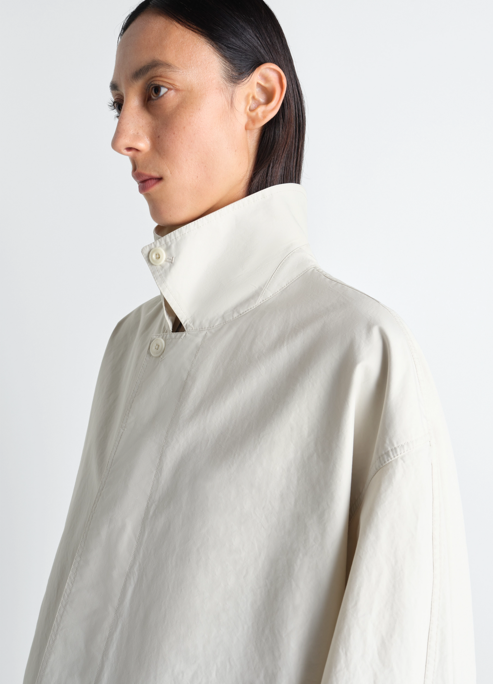 Car coat in ventile® cotton