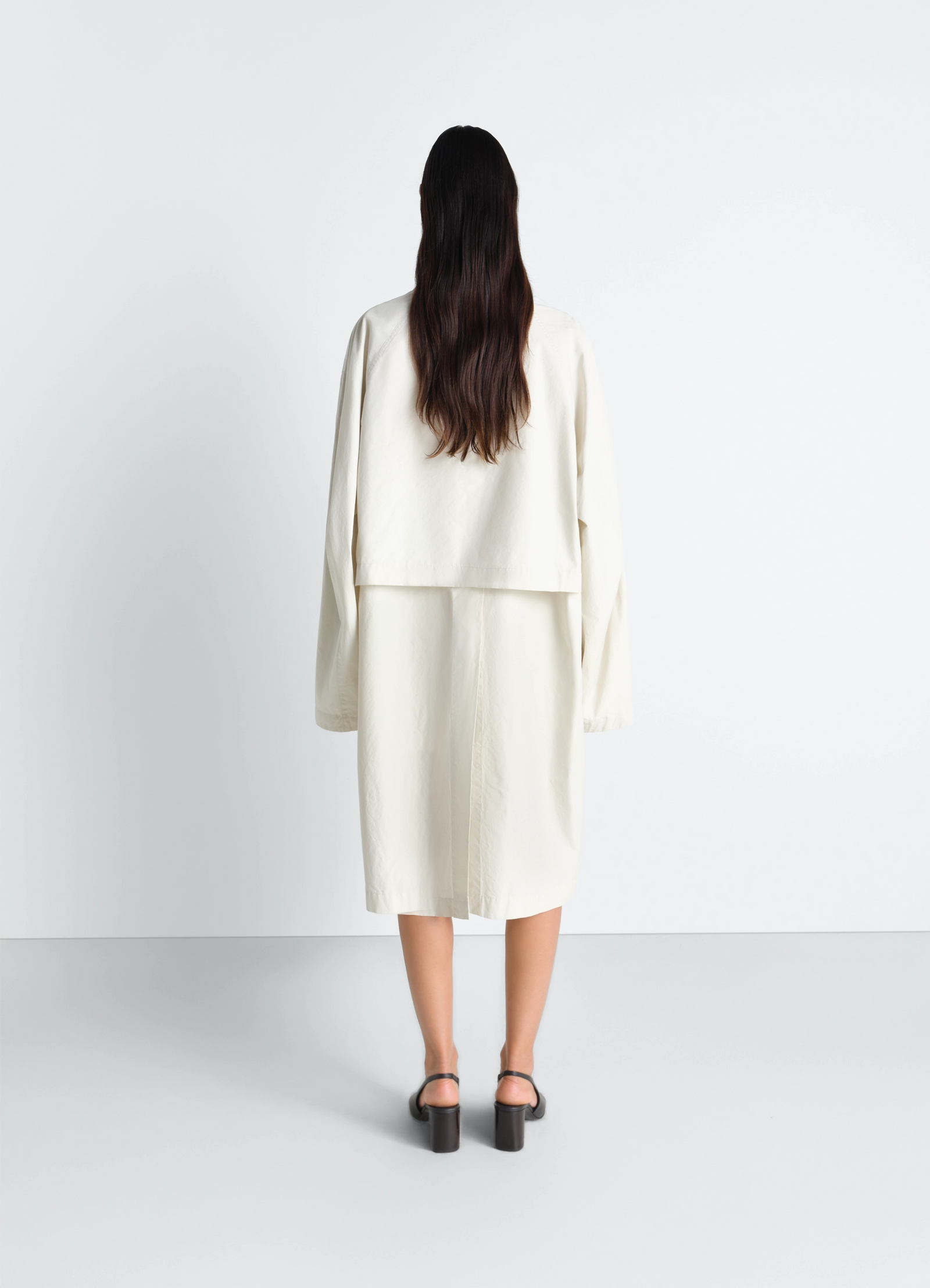 Car coat in ventile® cotton