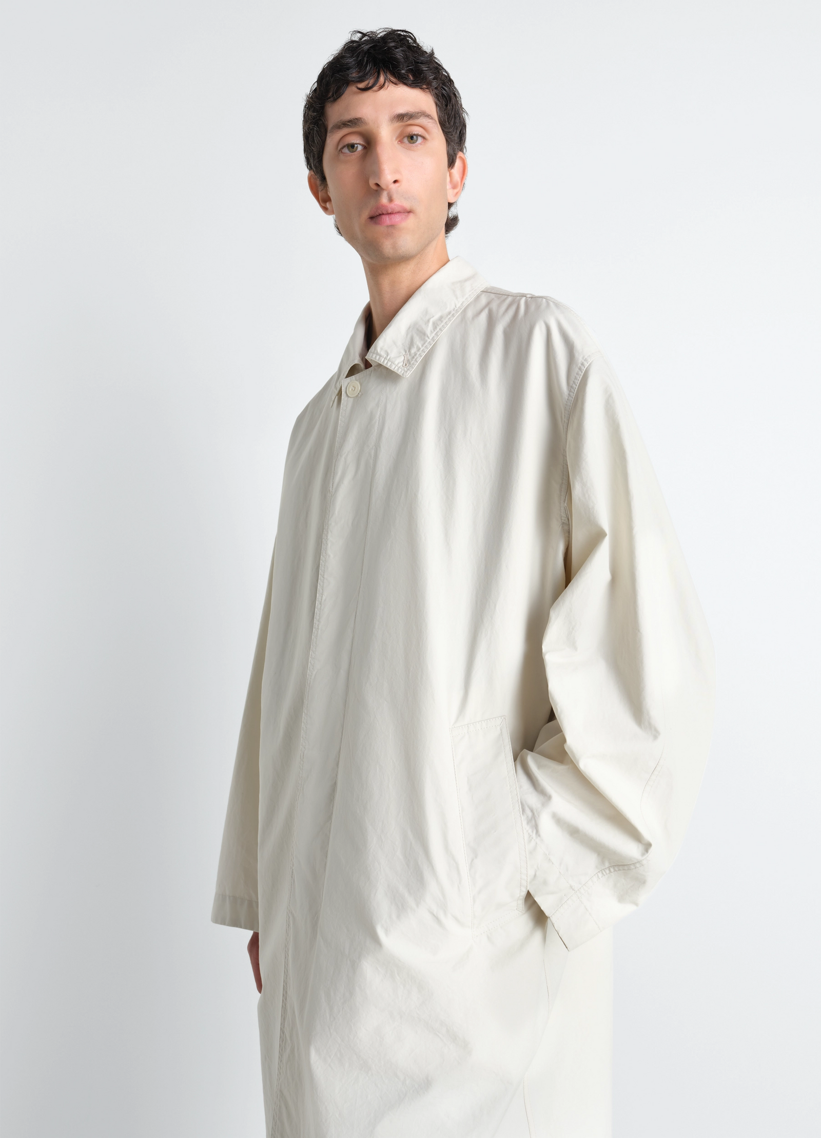 Car coat in ventile® cotton