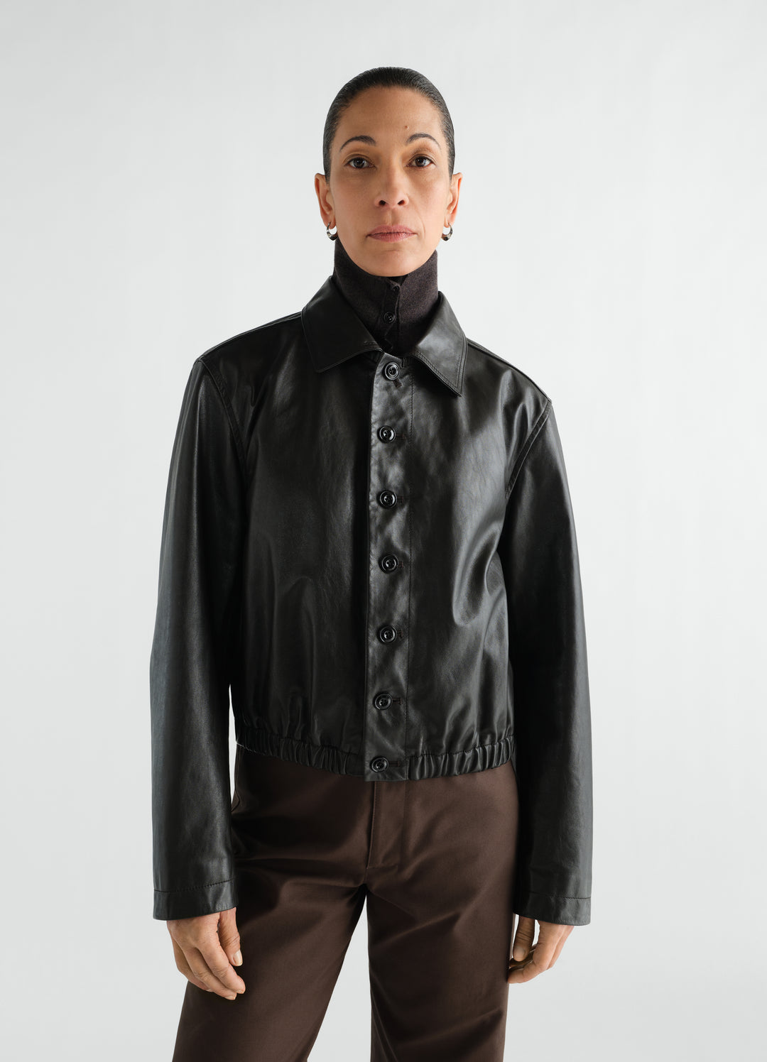 SOFT LEATHER BLOUSON