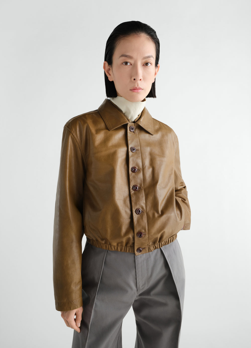 SOFT LEATHER BLOUSON