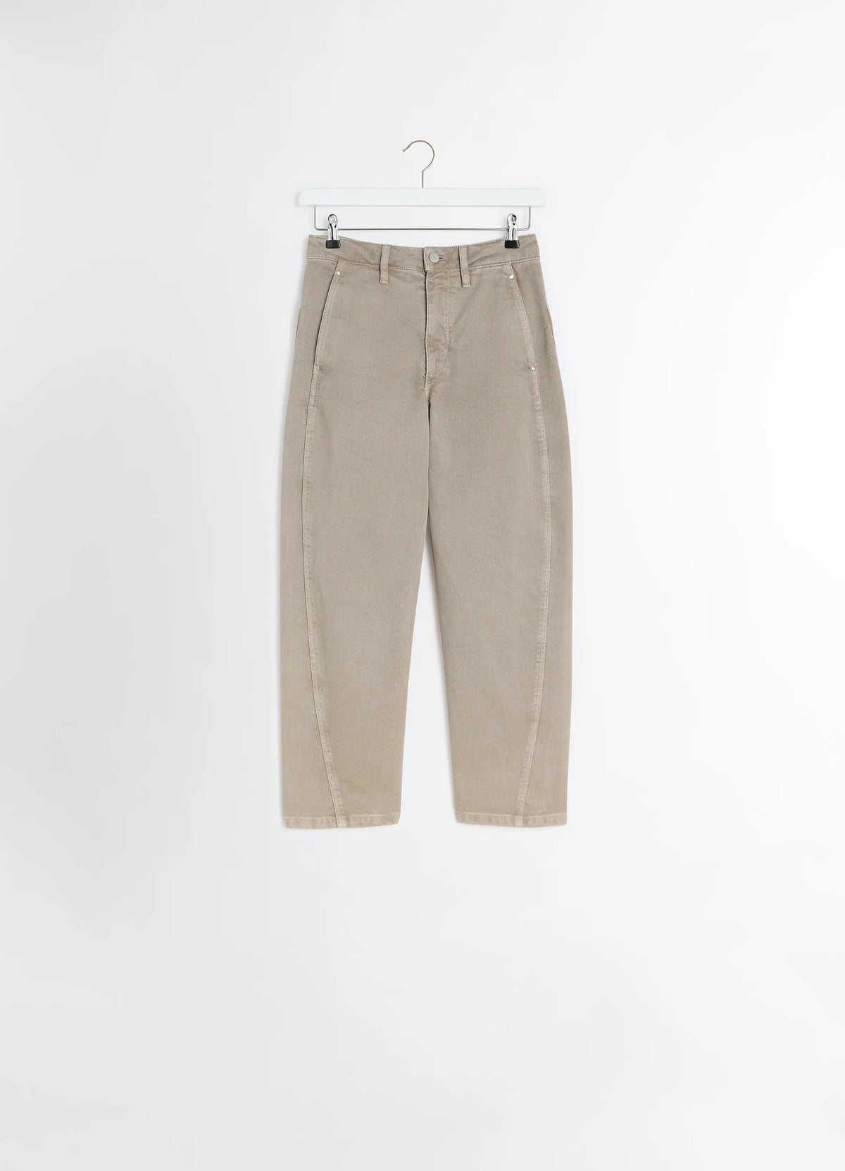 【LEMAIRE】TWISTED CHINO PANTS BEIGE 46 Lemaire Twisted Pants in Natural Beige Curated at Jake and Jones