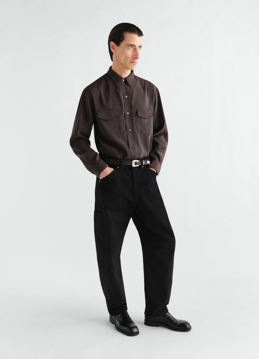 TWISTED WORKWEAR PANTS IN DENIM