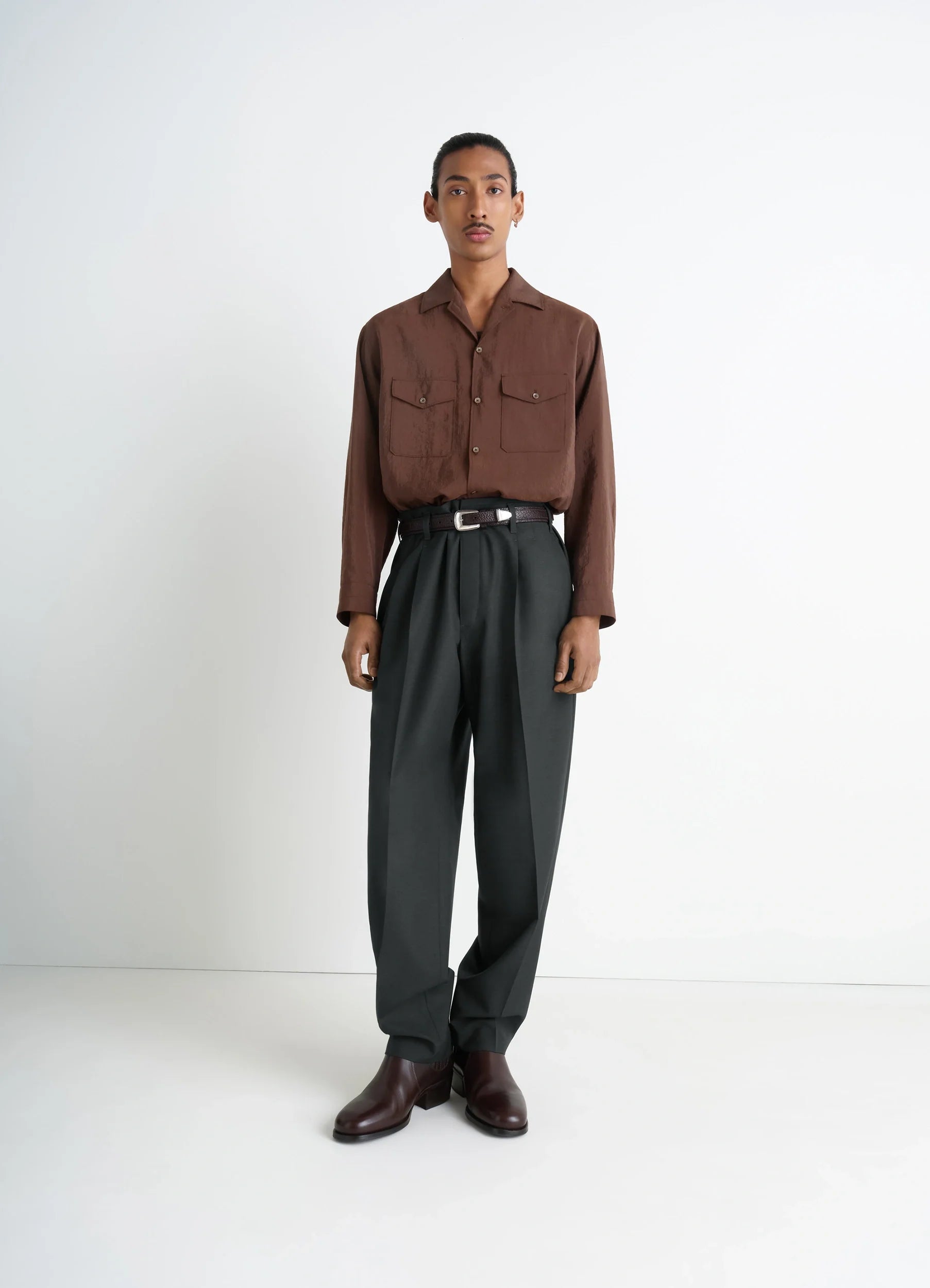 LEMAILE LOOSE PLEATED PANTS パンツ LEMAILE LOOSE PLEATED PANTS LEMAILE LOOSE PLEATED PANTS パンツ LEMAILE LOOSE PLEATED PANTS
