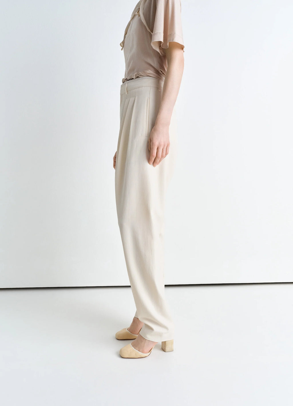 PLISSIERTE TAILORING-HOSE