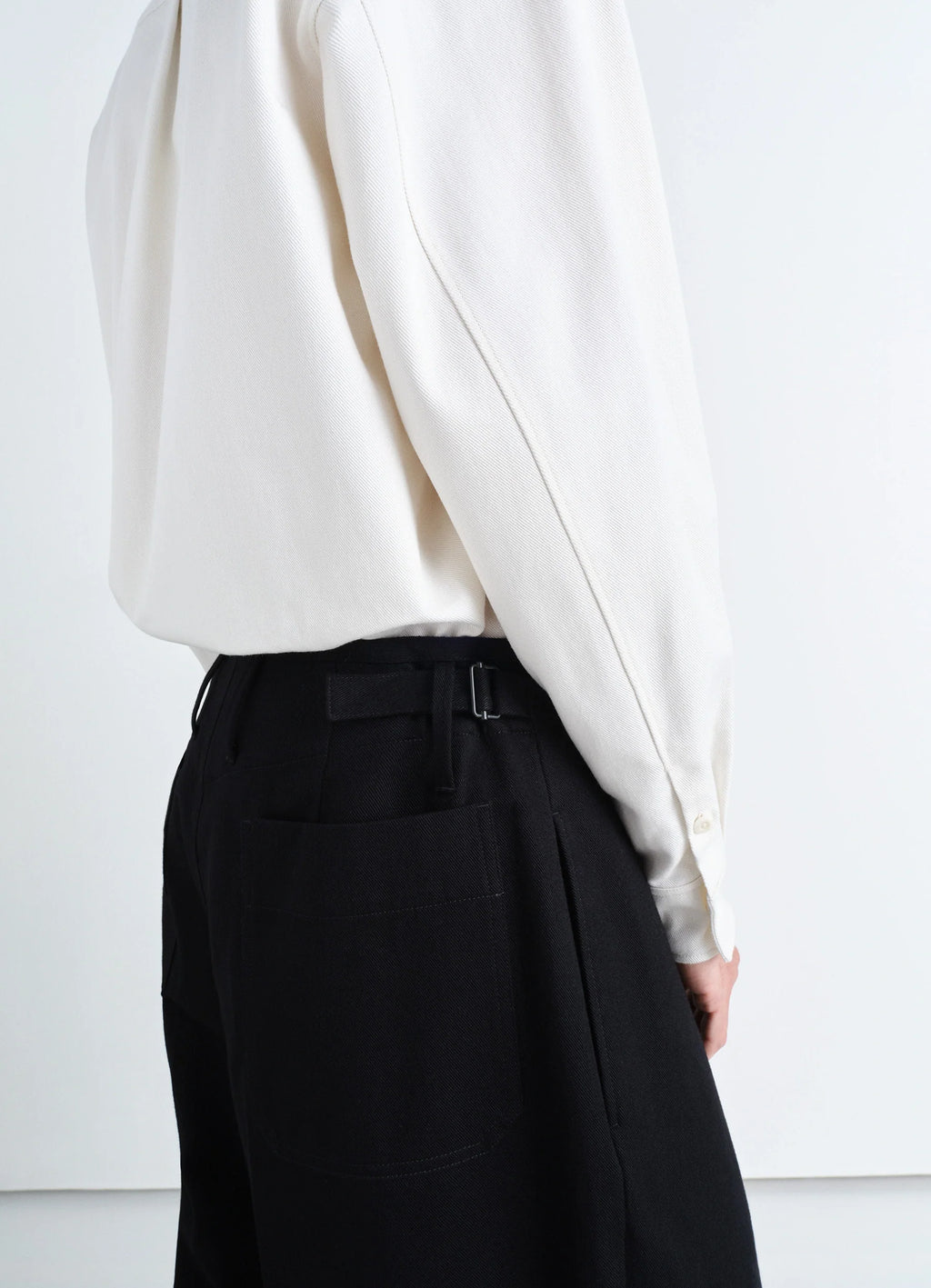 プリーツ キャロット パンツ