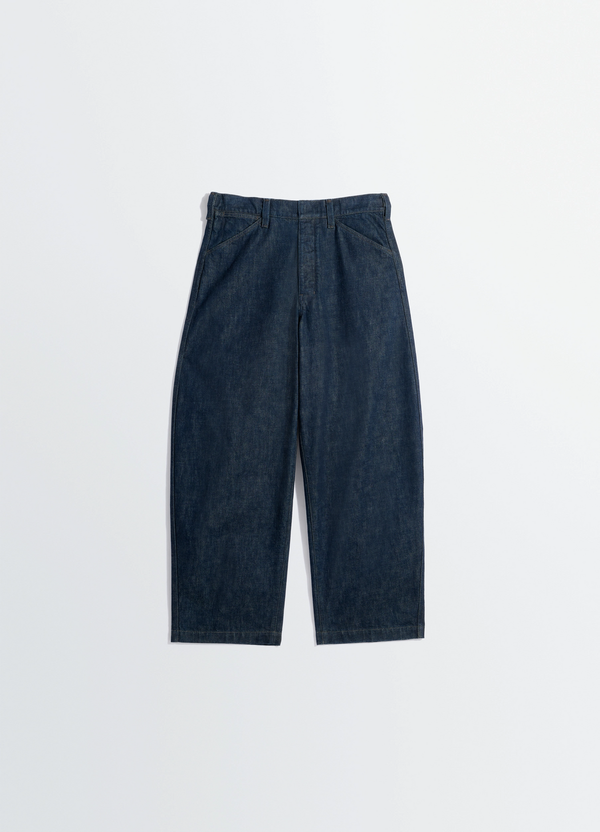 マキシ ワークウェアパンツ - Denim Indigo - ヘビーインディゴデニム 
